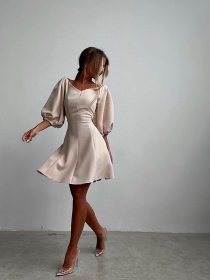 Платья Uaclothes модель like15025-bezhevj Фото