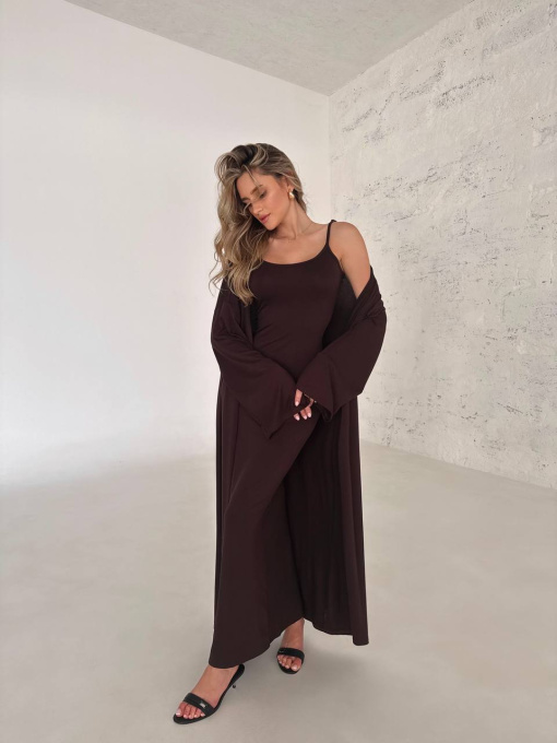 Повсякденний костюм Uaclothes модель like15008-korichnevj Фото