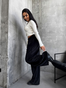 Повсякденні штани Uaclothes модель like15018-chernj Фото