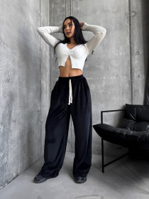 Повсякденні штани Uaclothes модель like15018-chernj Фото