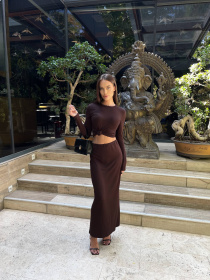 Костюми Uaclothes модель like14944-korichnevj Фото