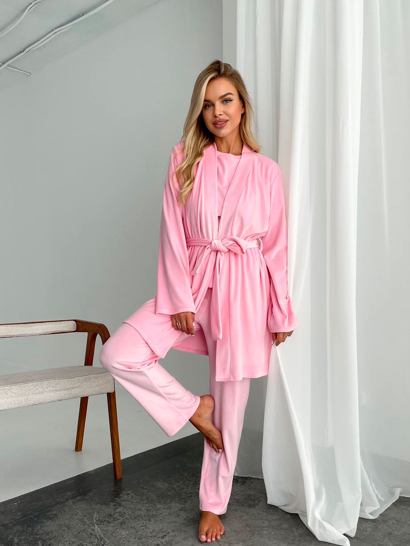 Одежда для дома и сна Uaclothes модель like14945-rozovj Фото