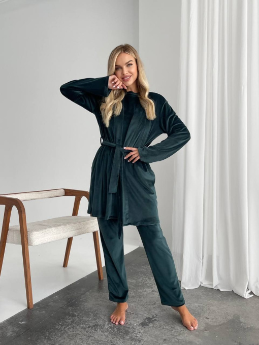 Одежда для дома и сна Uaclothes модель like14945-izumrudnj Фото