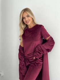 Одежда для дома и сна Uaclothes модель like14945-bordovj Фото