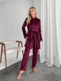 Одежда для дома и сна Uaclothes модель like14945-bordovj Фото