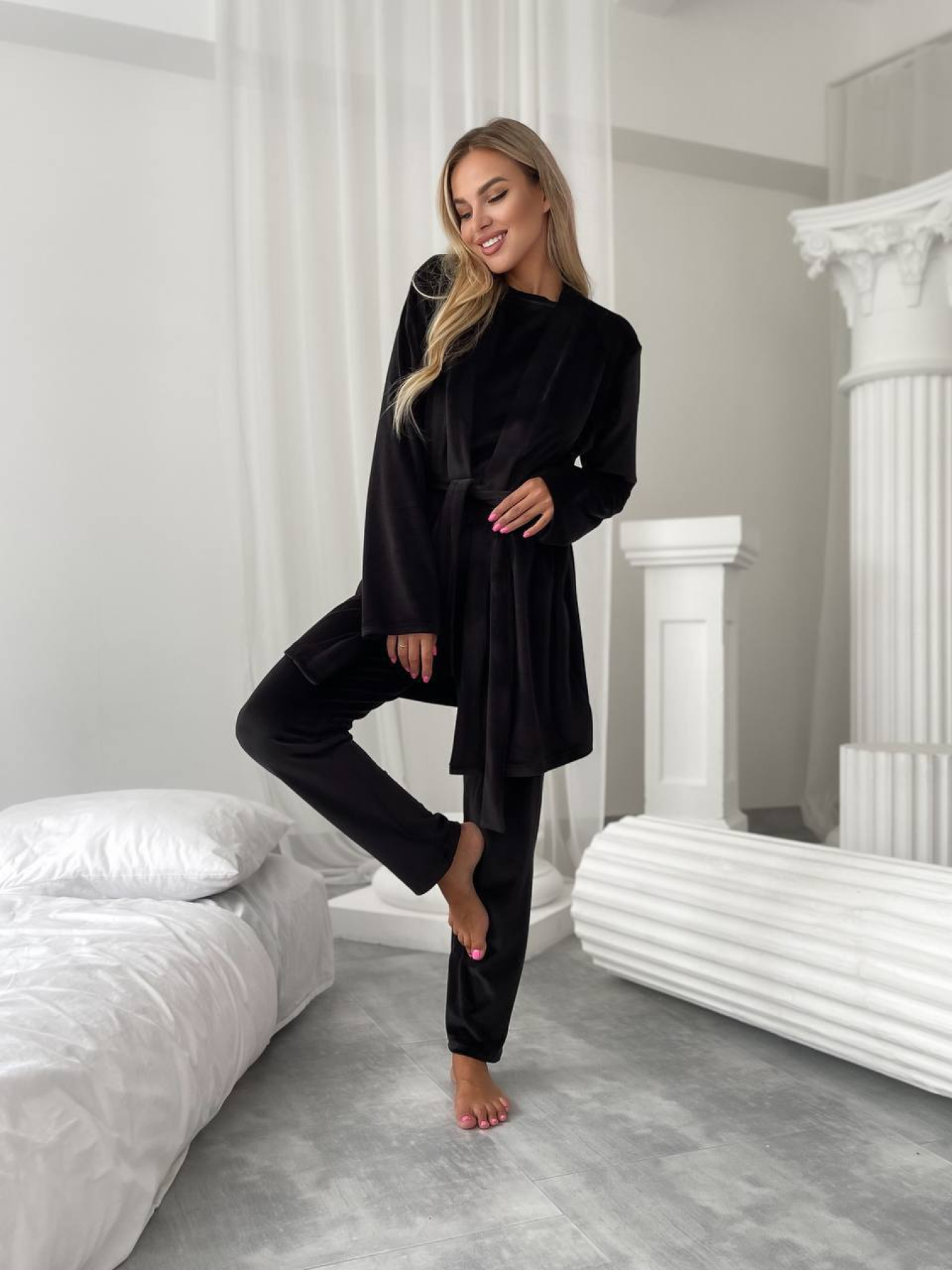 Одежда для дома и сна Uaclothes модель like14945-chernj Фото