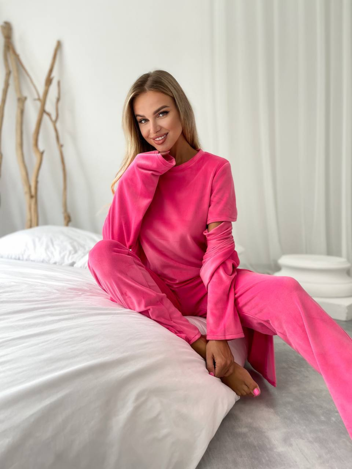 Одежда для дома и сна Uaclothes модель like14945-malinovj Фото