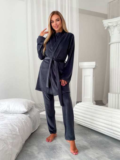 Одяг для дому та сну Uaclothes модель like14945-grafitovj Фото