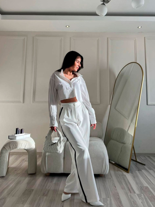 Штани Uaclothes модель like14935-molochnj Фото