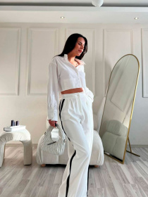 Штани Uaclothes модель like14935-molochnj Фото