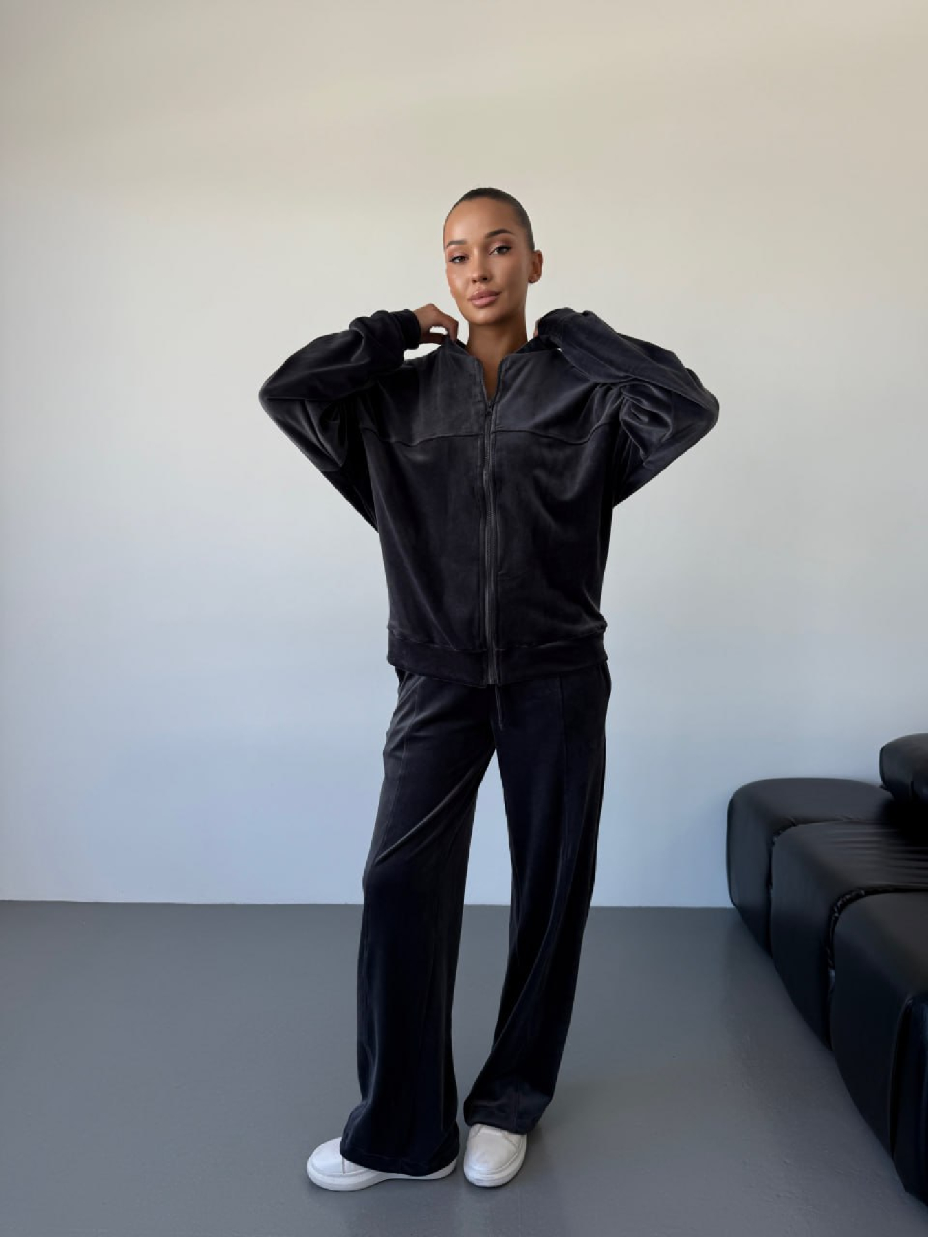 Повсякденний костюм Uaclothes модель like14861-grafitovj Фото