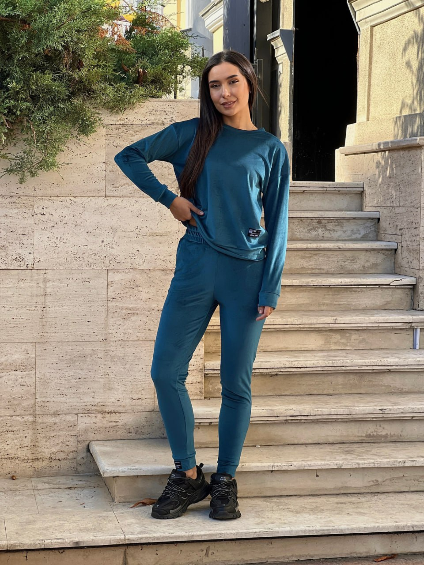 Повсякденний костюм Uaclothes модель like14846-izumrudnj Повсякденний костюм Uaclothes модель like14846-izumrudnj Фото