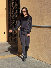 Повсякденний костюм Uaclothes модель like14846-chernj Повсякденний костюм Uaclothes модель like14846-chernj Фото