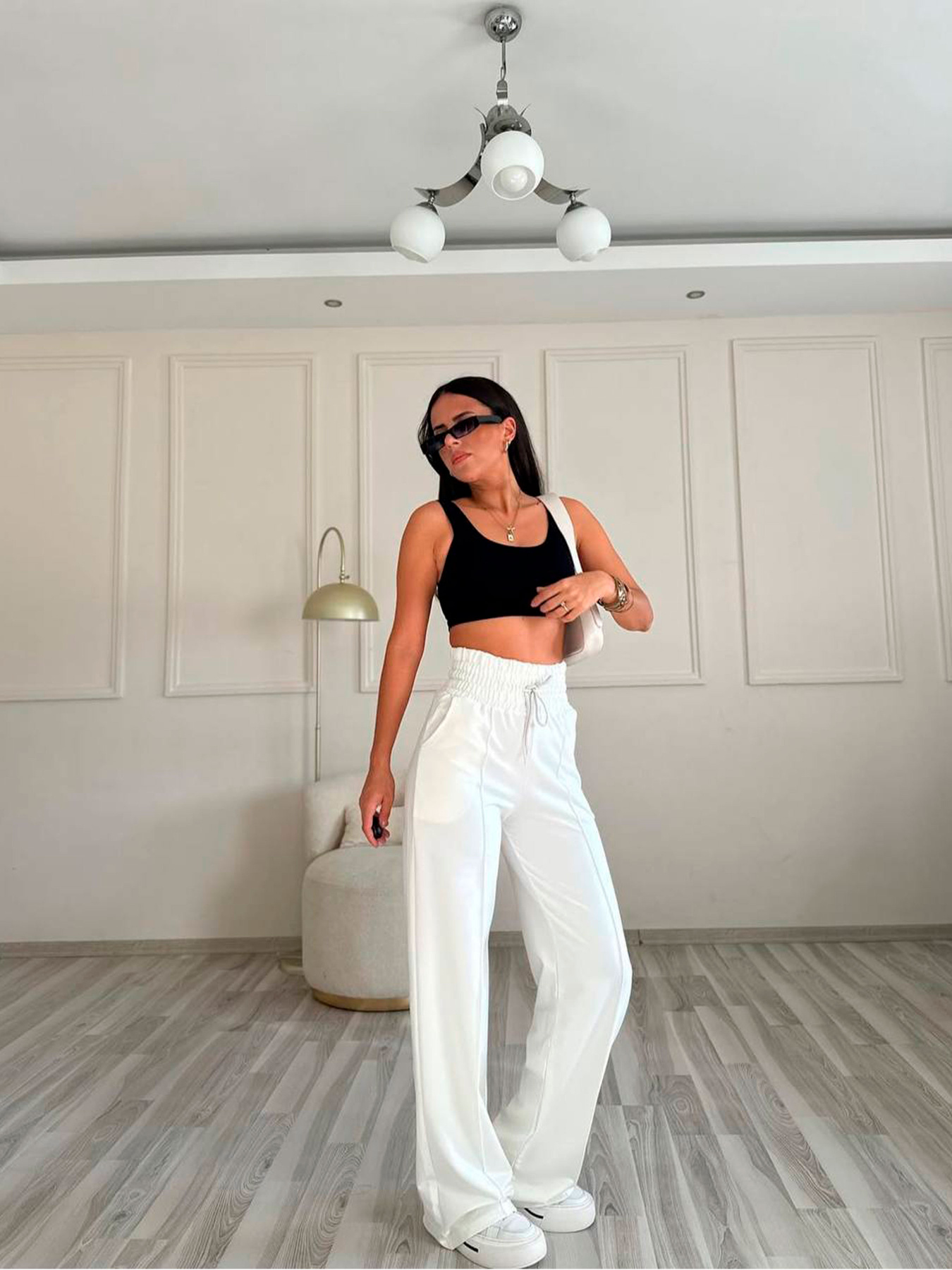 Штани Uaclothes модель like14750-molochnj Фото