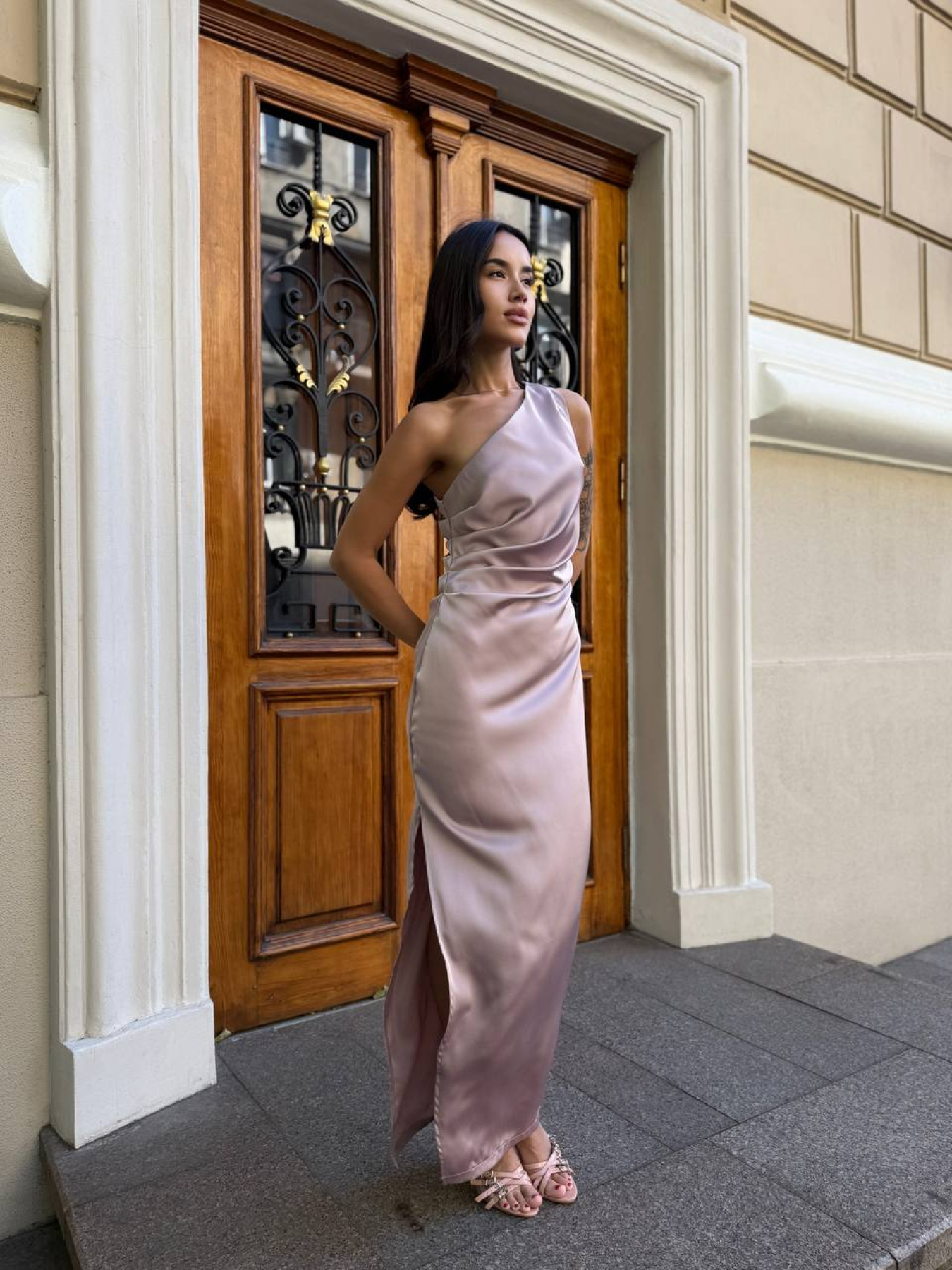 Платья Uaclothes модель like14785-pudrovj Фото