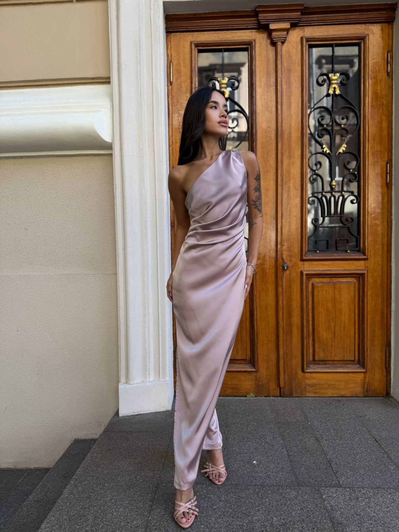 Платья Uaclothes модель like14785-pudrovj Фото