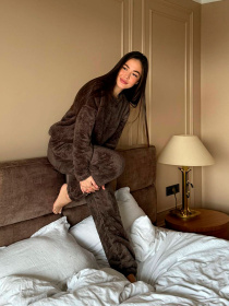 Одежда для дома и сна Uaclothes модель like14739-kofejnij Фото