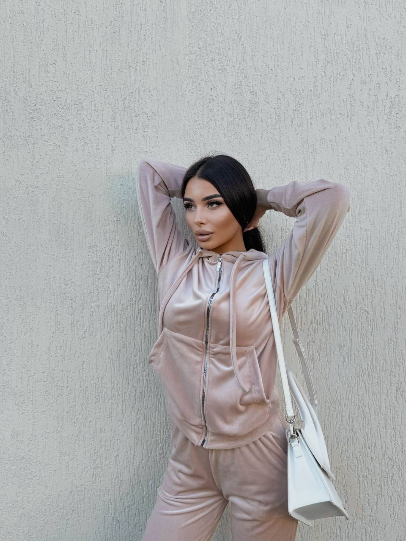 Костюмы Uaclothes модель like14642-bezhevj Фото