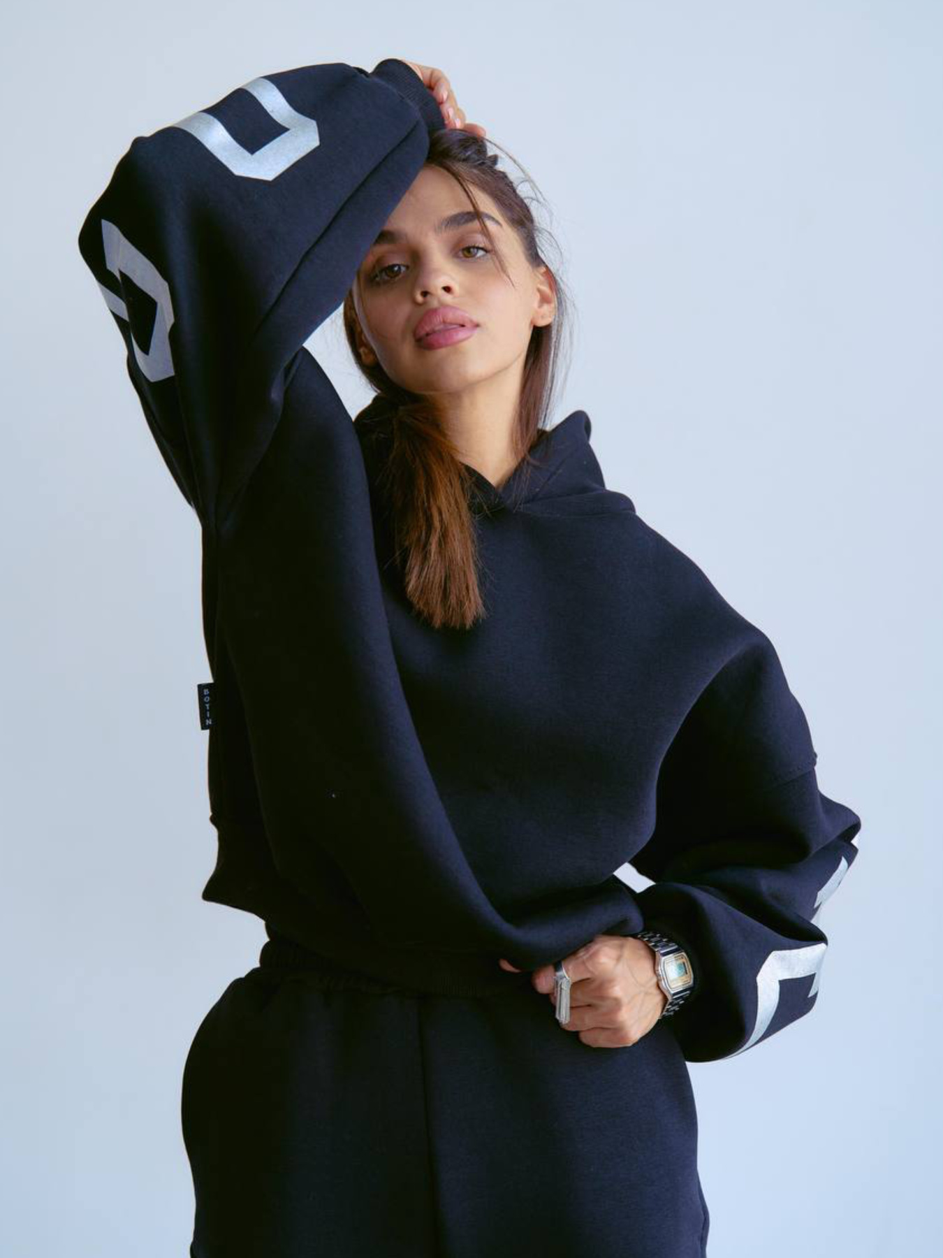 Повсякденний костюм Uaclothes модель like14619-chernj Повсякденний костюм Uaclothes модель like14619-chernj Фото