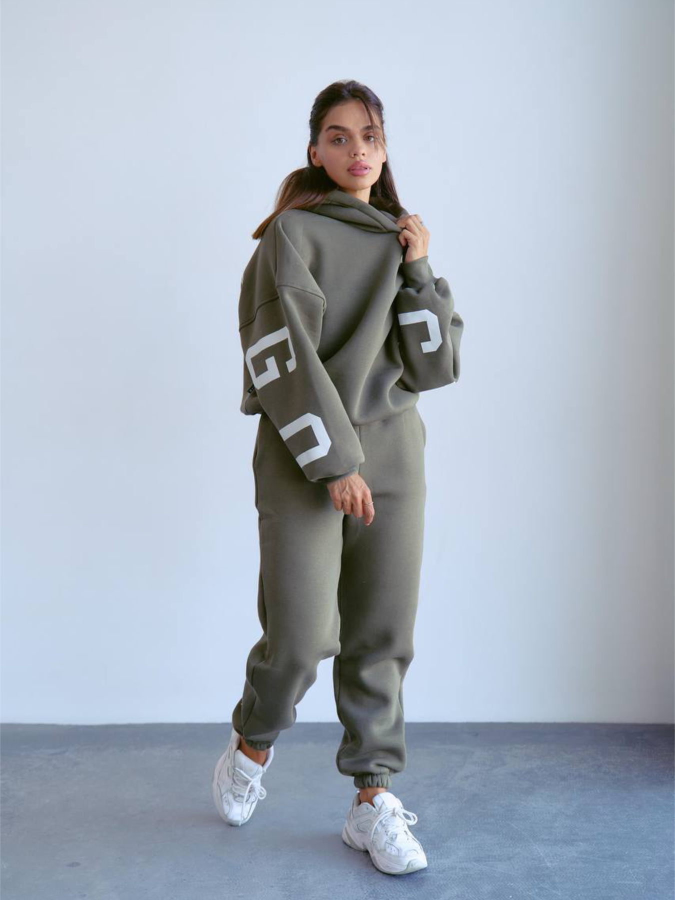 Повсякденний костюм Uaclothes модель like14619-haki Фото