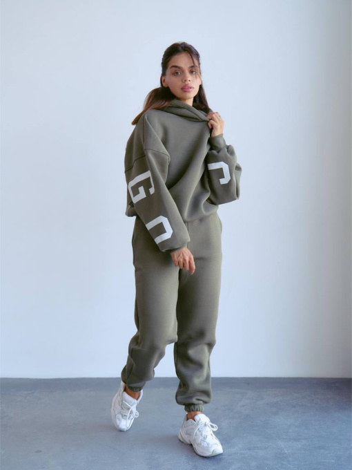 Повсякденний костюм Uaclothes модель like14619-haki Фото