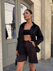 Шорты Uaclothes модель like14557-korichnevj Фото