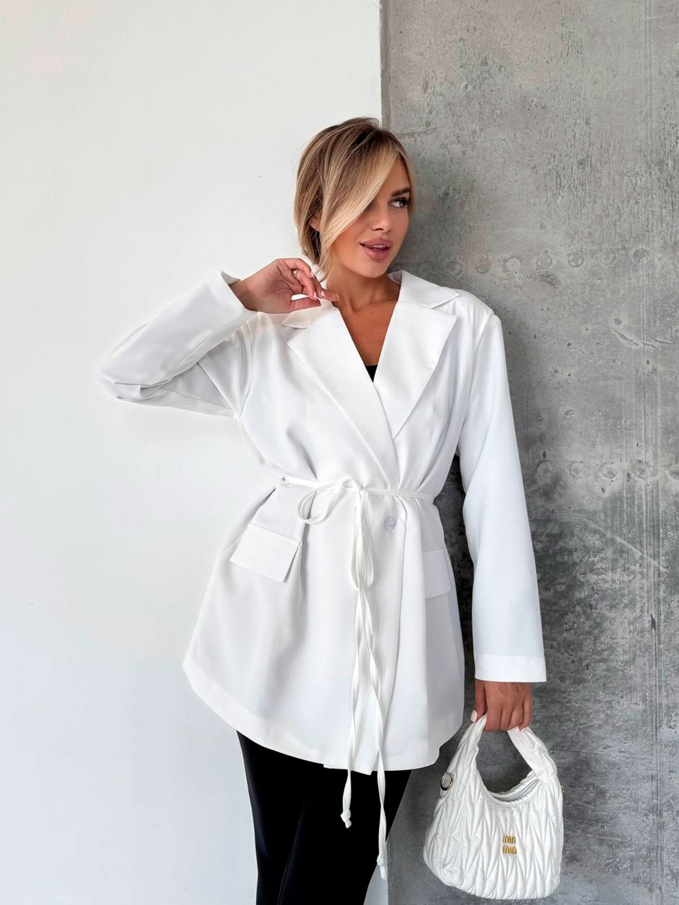 Пиджаки Uaclothes модель like14527-molochnj Фото