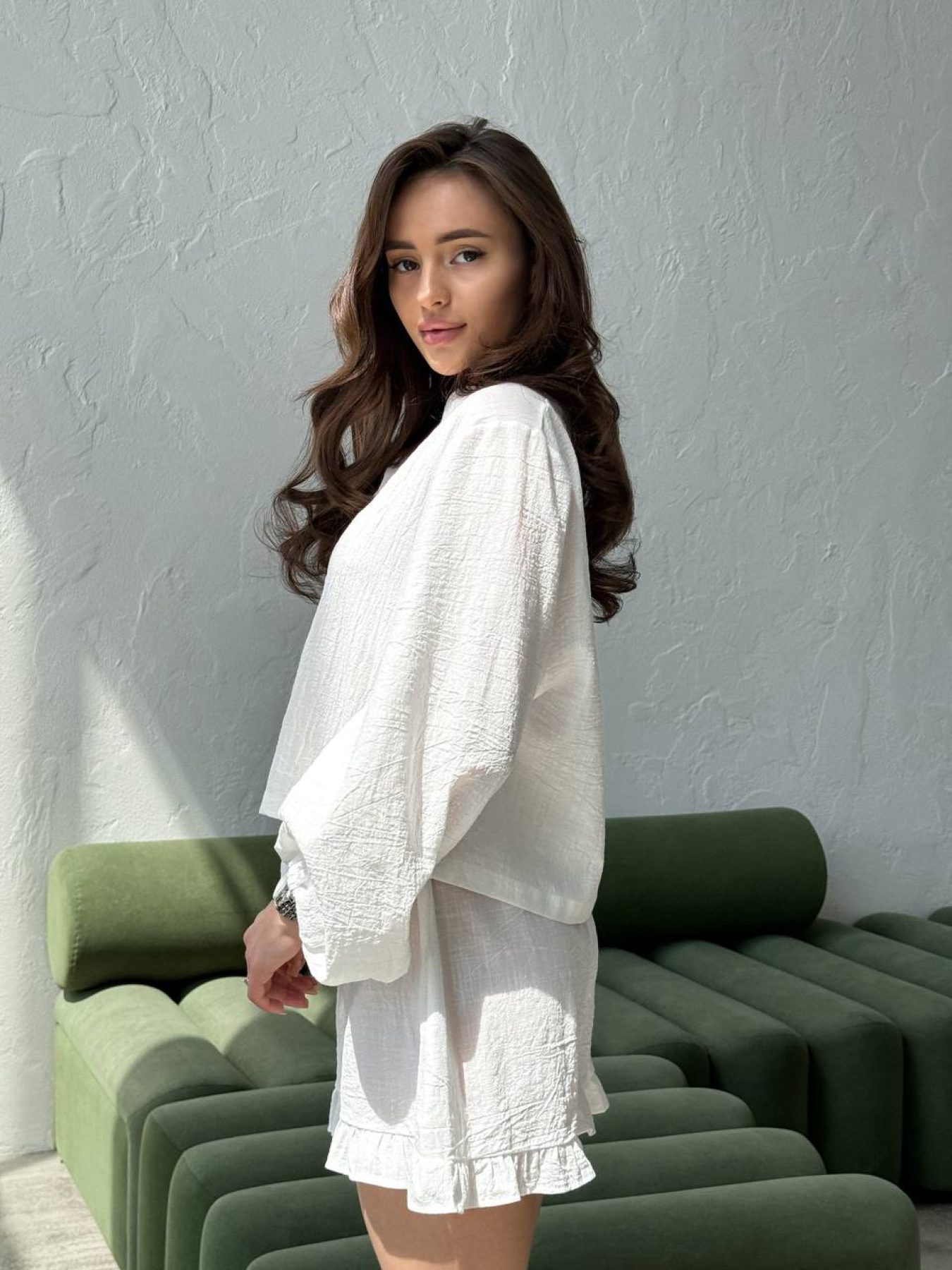 Повсякденний костюм Uaclothes модель like14439-molochnj Фото