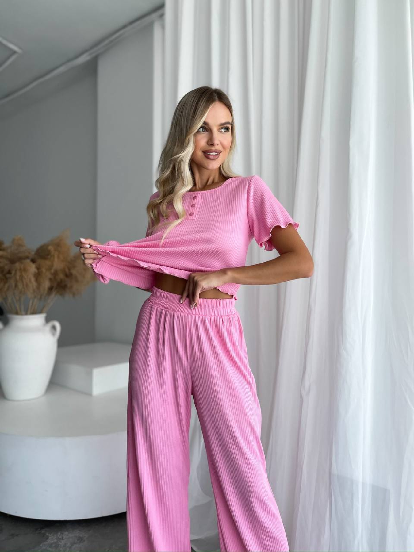 Одежда для дома и сна Uaclothes модель like14416-rozovj Одежда для дома и сна Uaclothes модель like14416-rozovj Фото