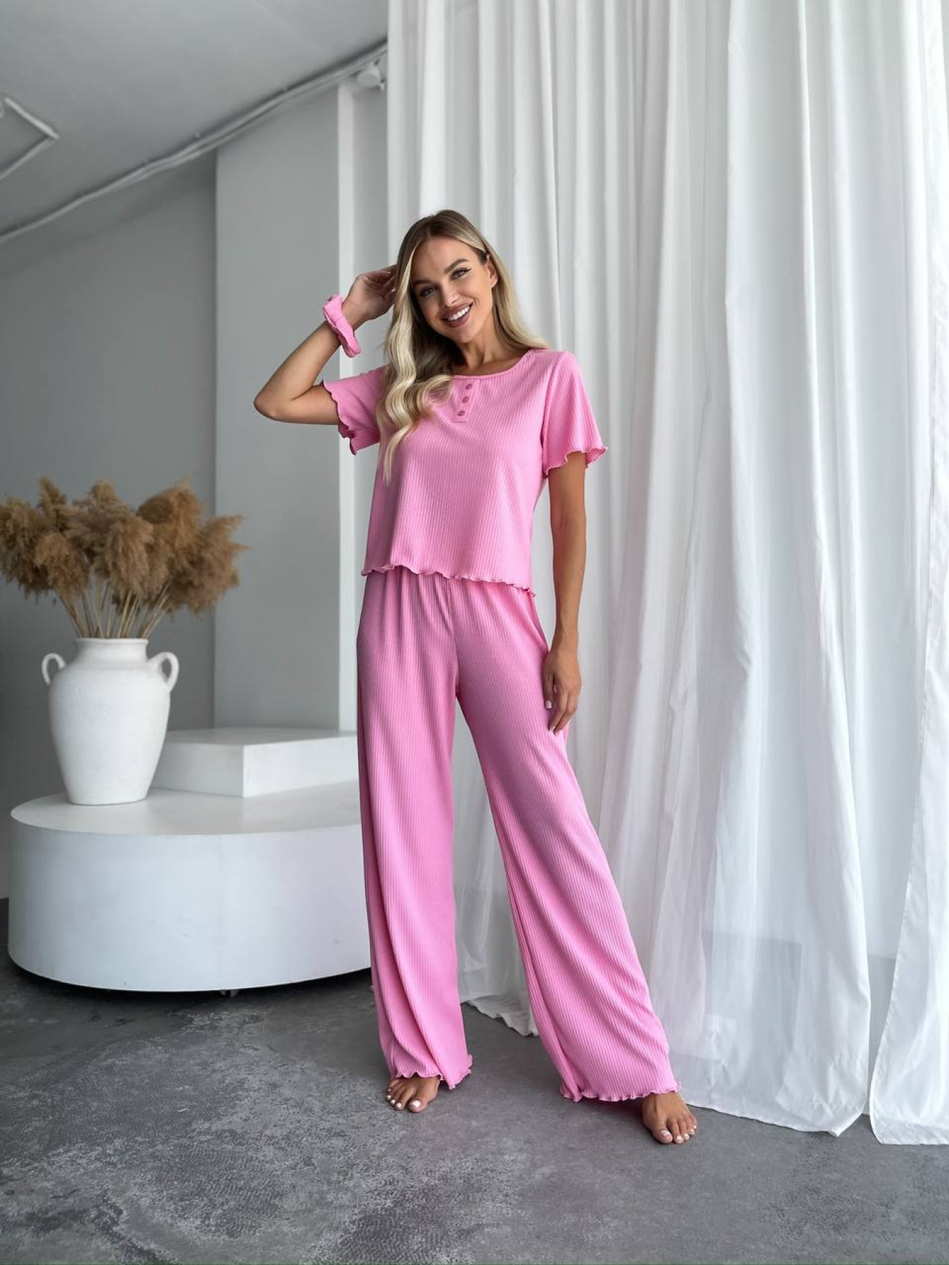 Одежда для дома и сна Uaclothes модель like14416-rozovj Одежда для дома и сна Uaclothes модель like14416-rozovj Фото