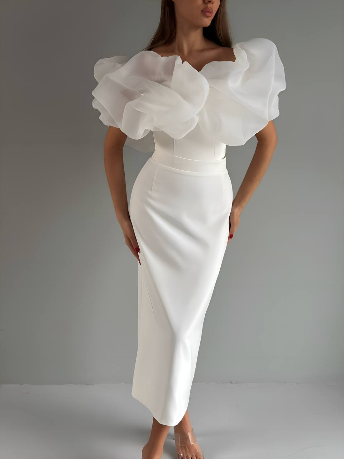 Юбки Uaclothes модель like14387-molochnj Фото