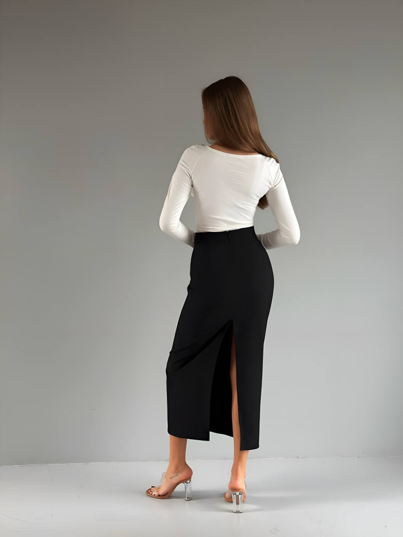 Юбки Uaclothes модель like14387-chernj Фото