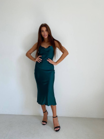 Сукня міді Uaclothes модель like14389-izumrudnj Фото