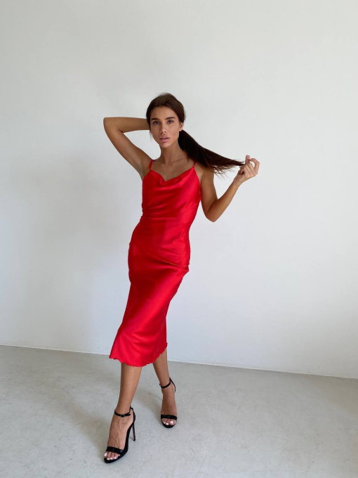 Сукня міді Uaclothes модель like14389-krasnj Фото