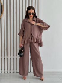 Повсякденний костюм Uaclothes модель like14209-kofejnij Фото