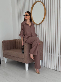 Повсякденний костюм Uaclothes модель like14209-kofejnij Фото