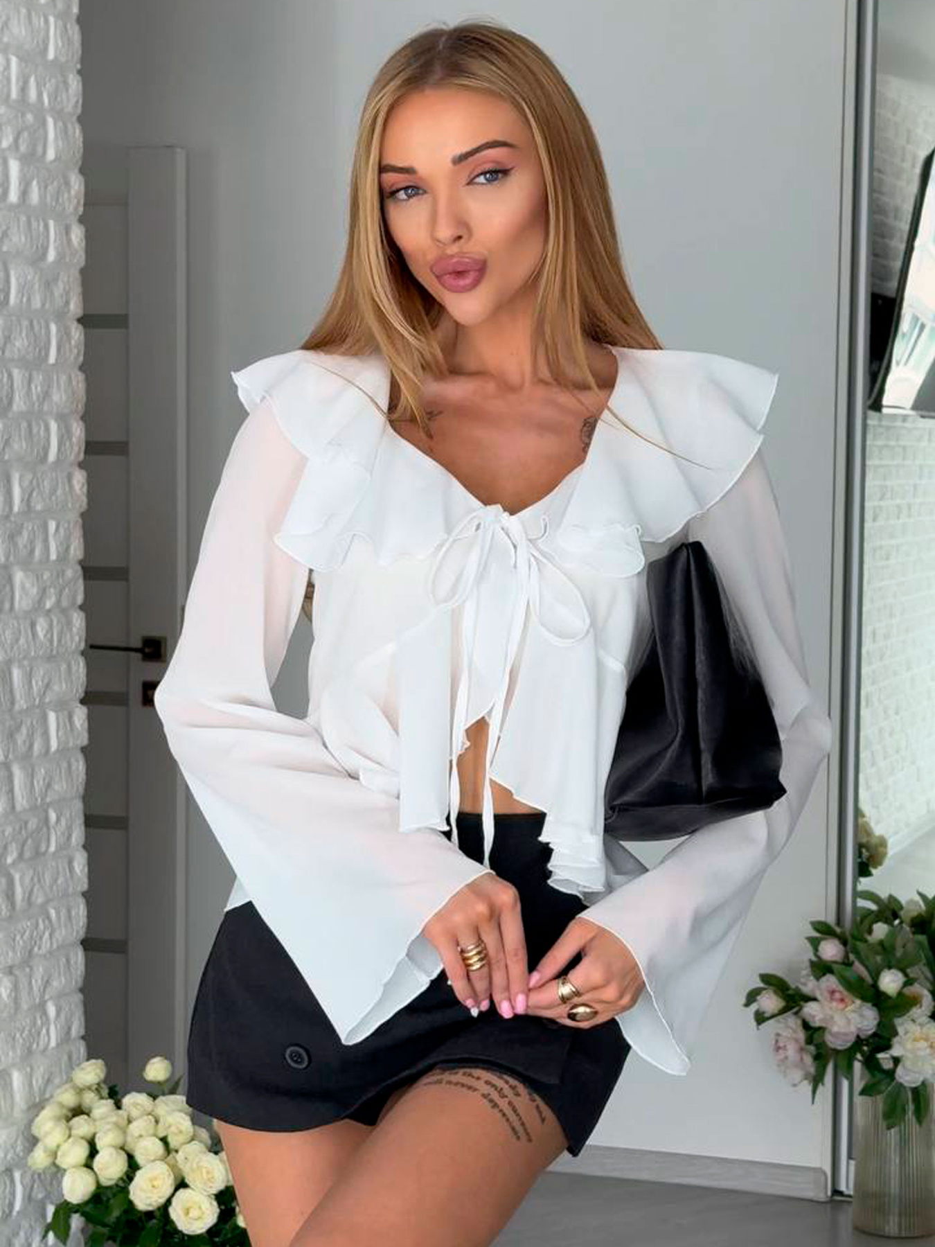 Блуза Uaclothes модель like14119-belj Фото