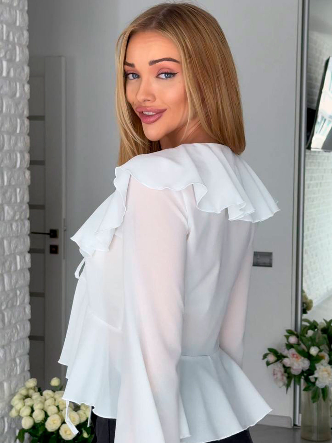 Блуза Uaclothes модель like14119-belj Фото