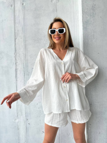 Повсякденний костюм Uaclothes модель like14085-molochnj Фото