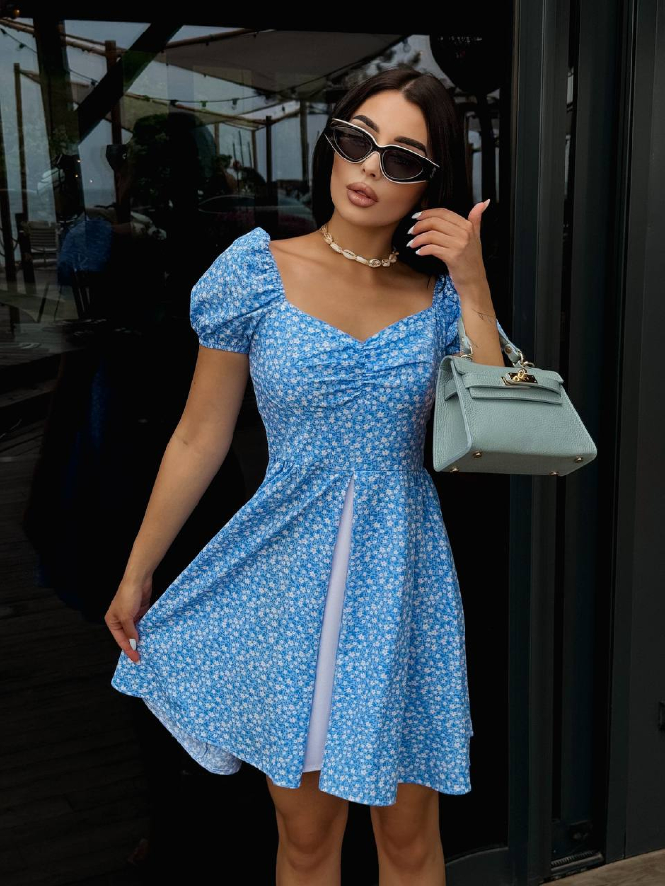 Платья Uaclothes модель like14064-goluboj Фото