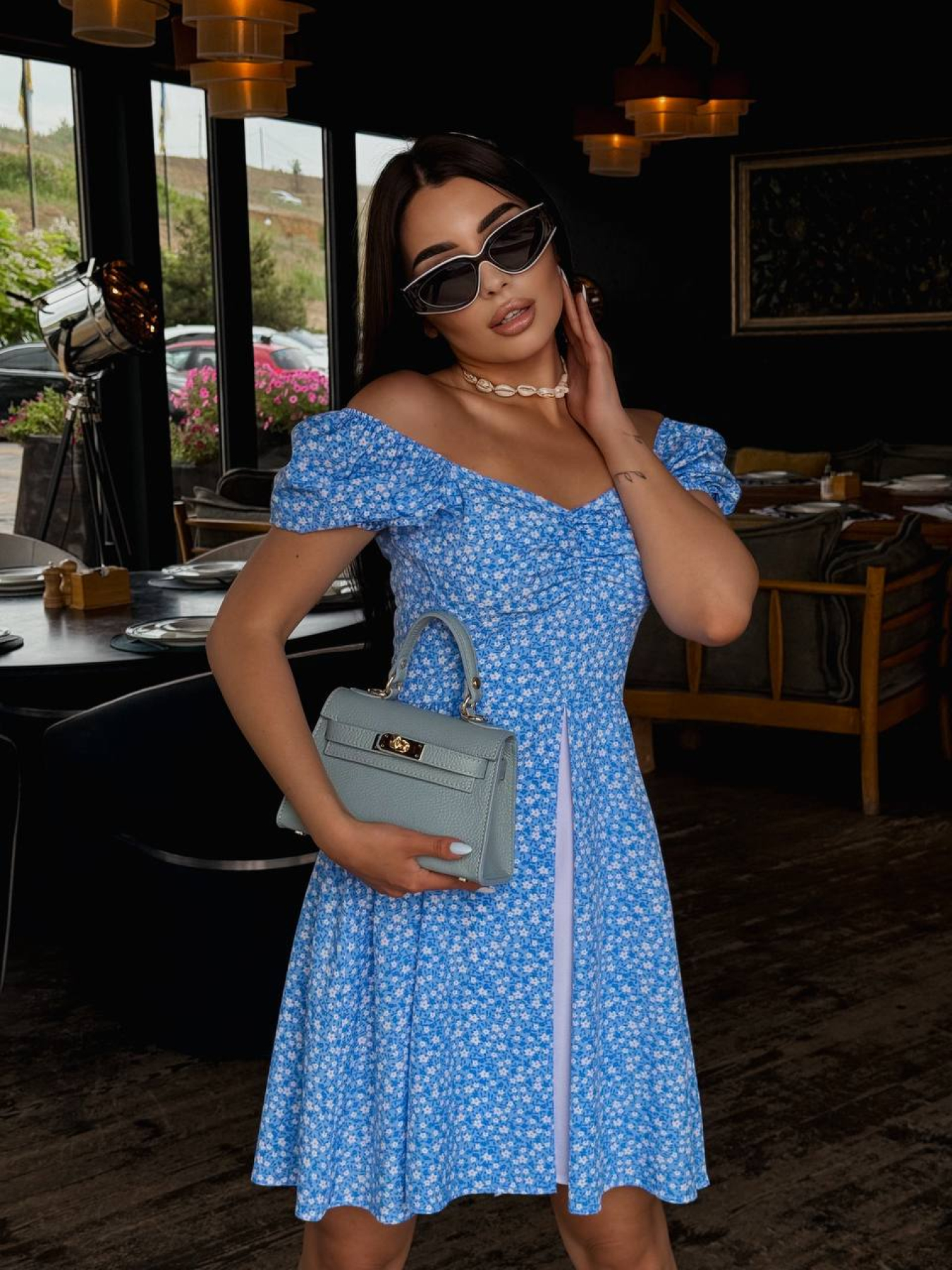 Платья Uaclothes модель like14064-goluboj Фото