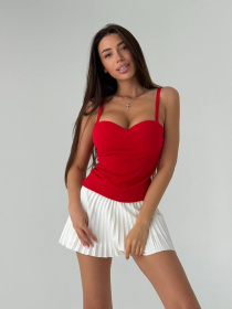 Жіноча майка пуш-ап на бретелях, Червоний Uaclothes (like14029) модель like14029-krasnj Жіноча майка пуш-ап на бретелях, Червоний Uaclothes (like14029) модель like14029-krasnj Фото