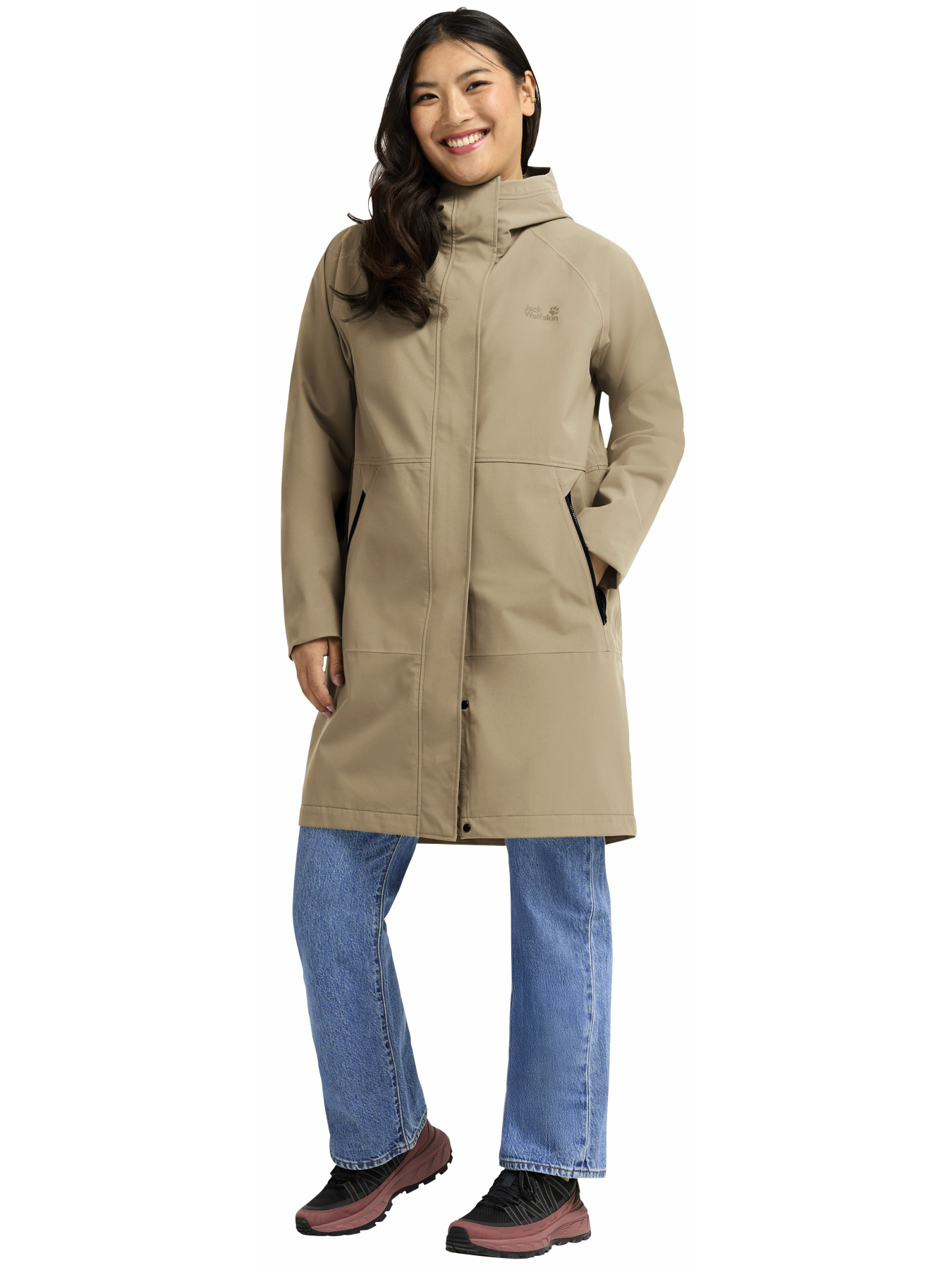 Плащ Jack Wolfskin модель A65749_A0083 Фото