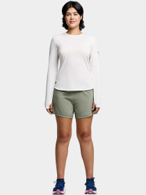 Женский лонгслив Saucony STOPWATCH LONG SLEEVE модель SAW800486-WH Фото