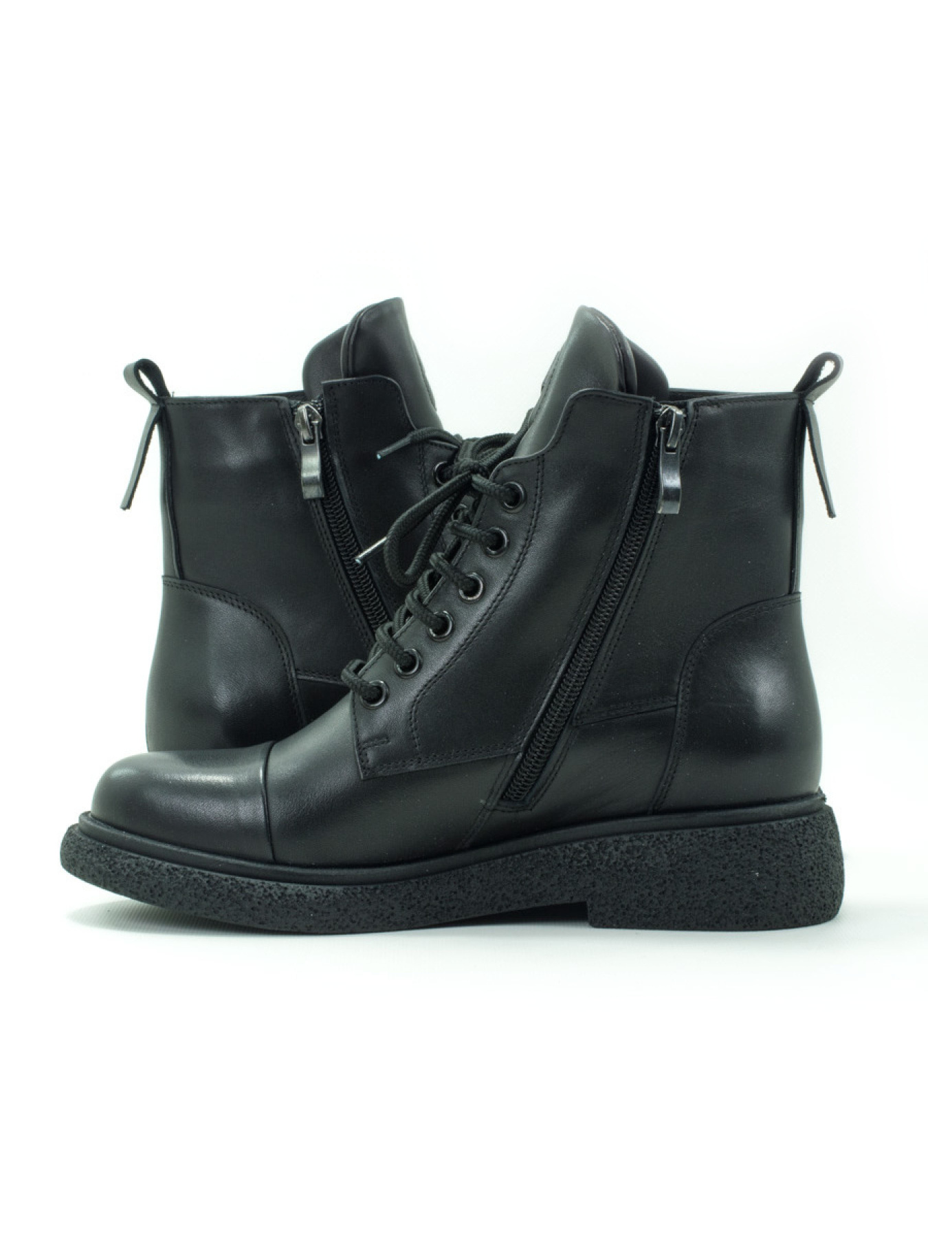 Черевики VILANSI модель V8881 BLACK LEATHER Фото