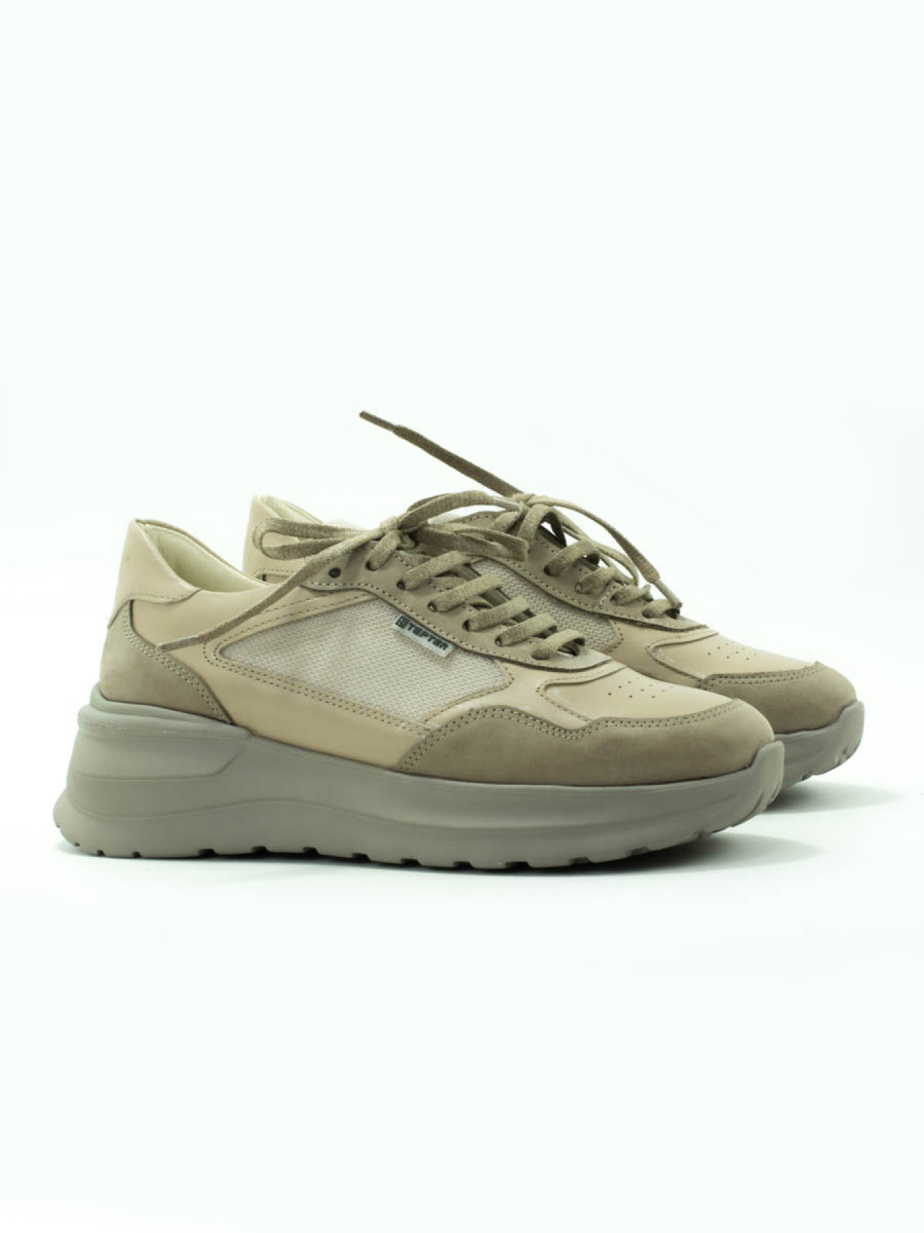 Кросівки повсякденні Стептер модель 8688 Бежеві Фото