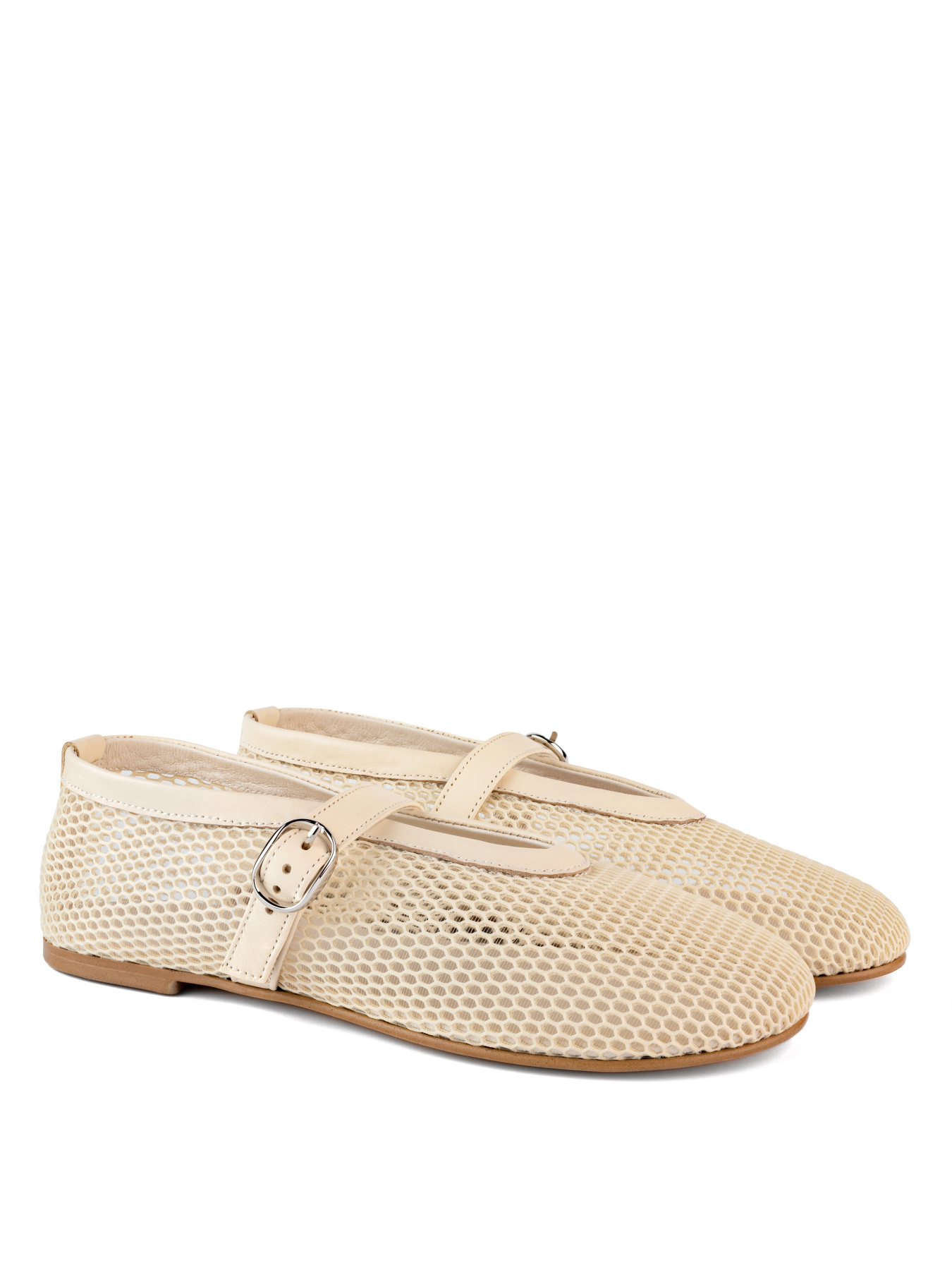 Балетки женские сетка Airа бежевые модель oc1315 Фото