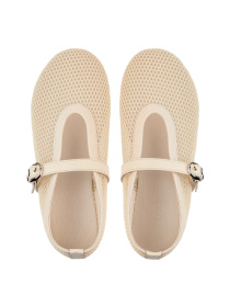 Балетки женские сетка Airа бежевые модель oc1315 Фото