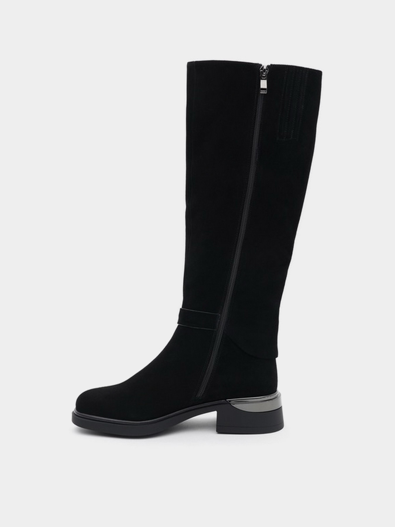 M1185-WS28-015B чорна замша модель M1185-WS28-015B Фото