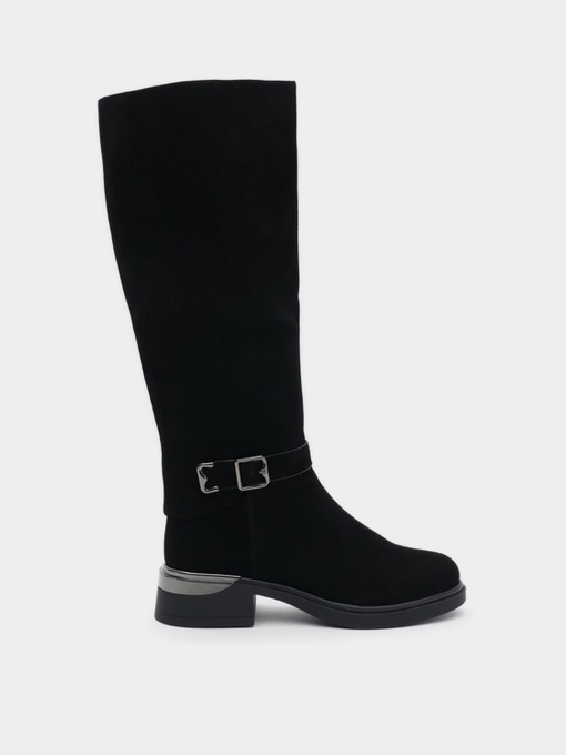 M1185-WS28-015B чорна замша модель M1185-WS28-015B Фото